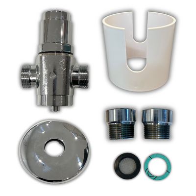 push button shower valve - time & temp fixed parts