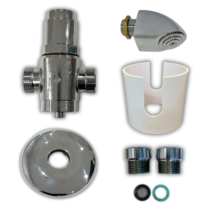 Presto push button shower valve parts