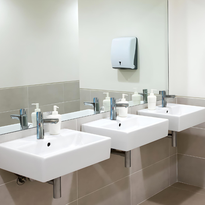 Hands Free Faucet For Bathrooms in Nursing Homes and Assisted Living Facilities main