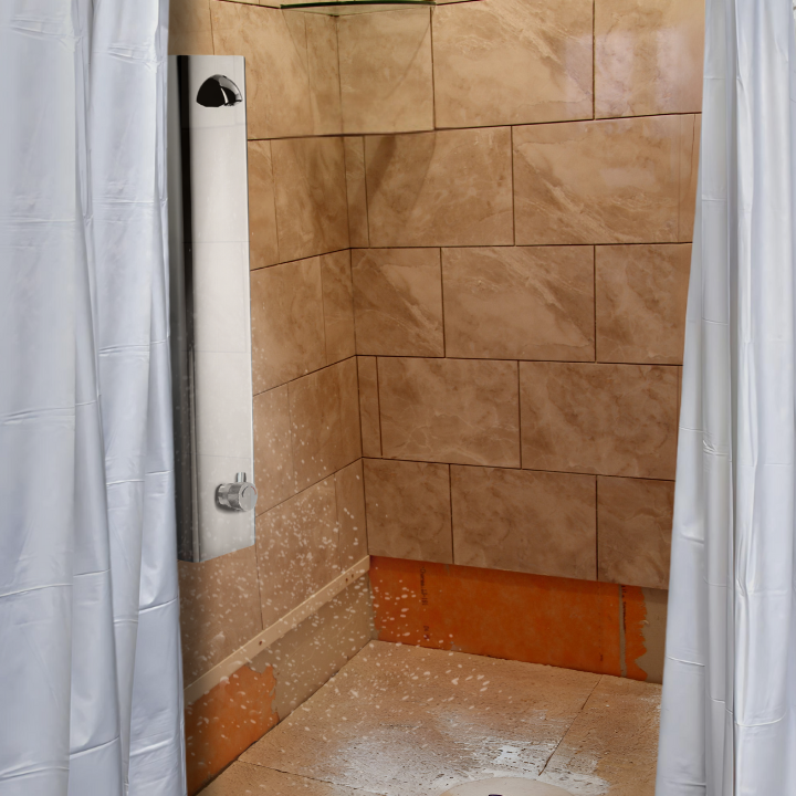 Metered Shower Panel For RV Park (Time&Temp Adjustable) MAIN