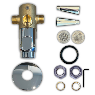 adjustable time & temp push button shower valve PARTS