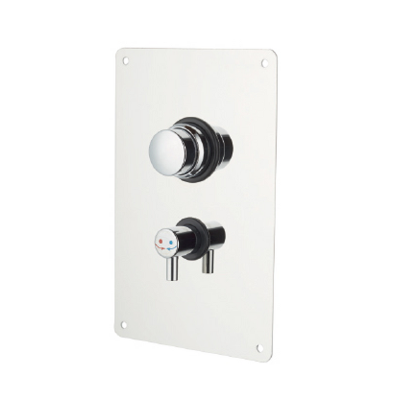 temperature adjustable wall panel valve