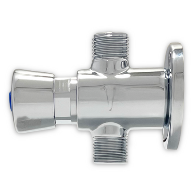 side view of exposed shower valve (time adjustable) side 2