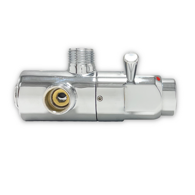 push button shower valve - exposed, adjustable time and temp SIDE 2